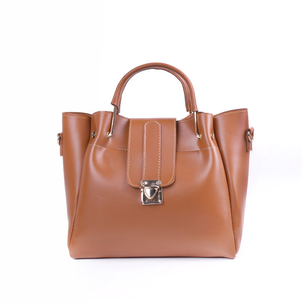 Swag Brown 3 Pcs Handbag