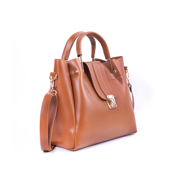 Swag Brown 3 Pcs Handbag