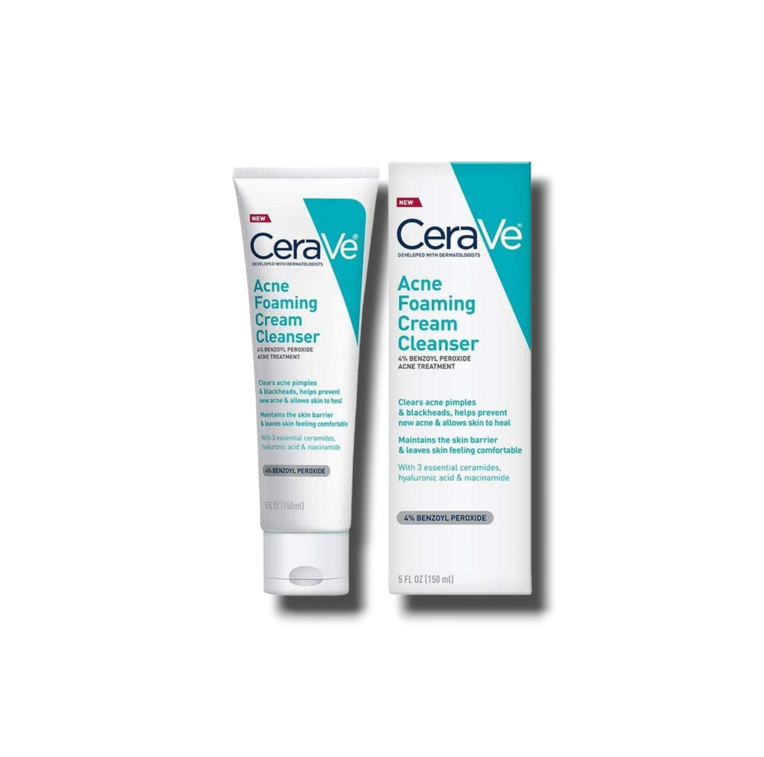 CeraVe® Acne Foaming Cream Cleanser